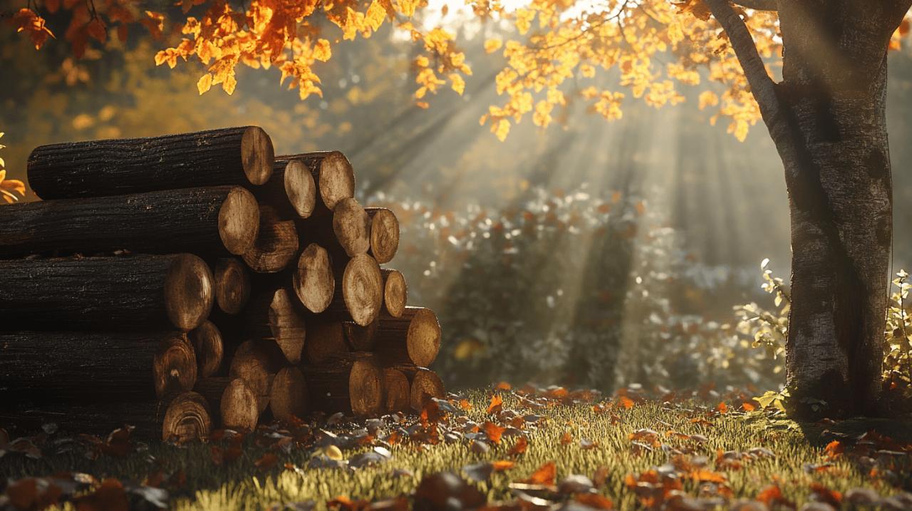 Le peuplier comme bois de chauffage : les secrets d’une combustion propre et efficace
